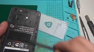 Fly FS507 Cirrus 4 не заряжался. Замена проца MediaTek MT6580