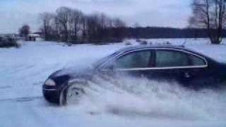 PASSAT 2.8 V6 4Motion na śniegu, on snow "Suchy"