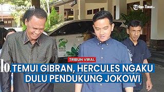 Hercules Jauh-jauh ke Solo Temui Gibran Rakabuming, Ada Apa?