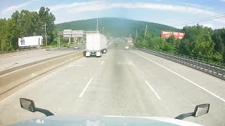 Dash Cam Video Captures Route 17 Crash