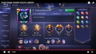 PUSH RANK BARENG SQUAD DOMINOS HUNTER
