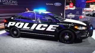 Ford Police Responder Hybrid - 2017 New York Auto Show