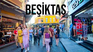 Beşiktaş Istanbul Walking Tour in 4K!Istanbul Travel Guide 2019