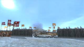 Medieval II Total war kingdoms  "Мавритания против Дания"