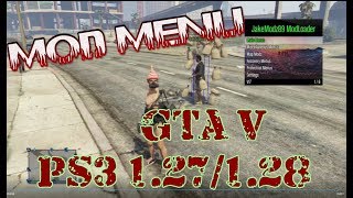 MOD MENU  GTA 5 PS3 1.27/1.28 DEX/CEX BLES/BLUS +DOWNLOAD
