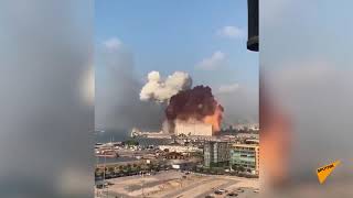 Мощный взрыв прогремел в столице Ливана Бейруте
