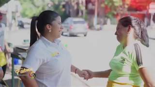 Fatima Mena anuncio campaña alcaldía