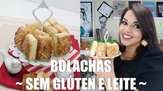 BOLACHAS: SEM GLÚTEN E LEITE (AKA RECEITAS DA MAMÃE)
