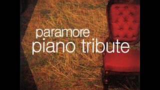 Paramore - Crushcrushcrush (Piano Tribute)