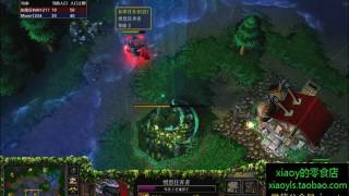 飞艇秀666 魔兽争霸xiaoy解说AWL moon zhouxixi TS