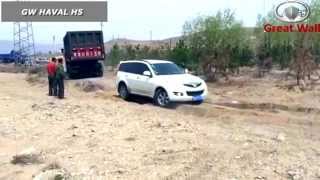 Новый Great Wall Haval H5 (Грейт Вол Хавал Н5) село на пузо в песке