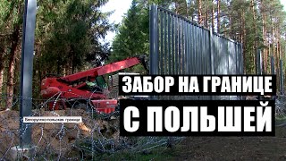 Белорусов зовут строить забор на границе! / Польские военные оскорбляют журналистов