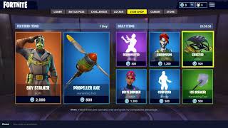 *NEW* Sky Stalker Skin! New Propeller Axe! Fortnite Item Shop June 22nd!