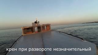 18 #Катер "ВАЛРУС" дверь, подключенный ревун, замер скорости