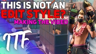 Making A Video: NEW Drift Skin - Not an Edit Style!?