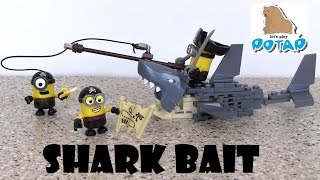 Minions Movie Shark Bait. Миньоны Пираты и Акула из Мультфильма.  Игрушки и Игры для Детей