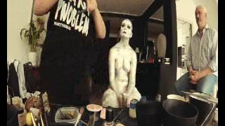 Silver Bodypaint / Kisha Makeup