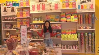 [ 제니플레이 ] *이벤트 종료* 미국과자 캔디샵 방문기 여러가지 과자들이 다 있어요 !!! Madison It'Sugar Candy shop Tour ♡