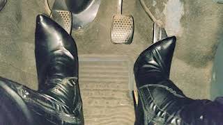 DRIVING IN HIGH HEELED BOOTS
