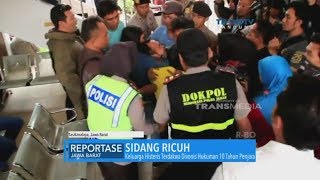 Sidang Pembunuhan Anak Ricuh, Terdakwa Jadi Sasaran Kemarahan