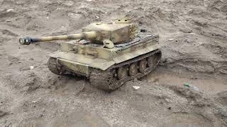 Немецкий танк Тигр I в русской грязи (Taigen Tiger l)