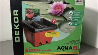 Проточный фильтр для пруда Aquael Dekor до 5000 л Польша