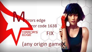 Origin error code 1638 game install fix