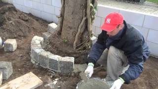 Клумбы из камня своими руками.Flower-Betten aus Stein mit den Händen
