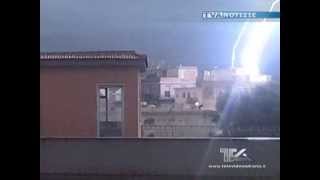 Il fulmine in diretta