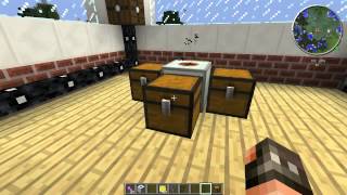 Industrialcraft experimental Пошаговый гайд #3 Простая автоматизация Выталкиватель, воронка