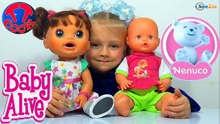 ✔ Кукла Ненуко. Подарки для Кукол - Подружек от Ярославы / Doll Alive and Doll Nenuco New Dress ✔