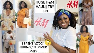 HUGE H&M TRY ON HAUL | SPRING SUMMER 2019 | Fashion's Playground