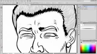 Векторный портрет в Adobe Illustrator
