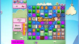 Candy Crush Saga Level 2824 NO BOOSTERS Cookie