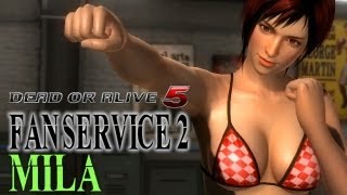 DOA 5 Fan Service - Mila Win & Loss Poses (All DLC)