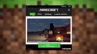 Az új Minecraft launcher (2.0.164-stage)