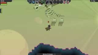 Starbound - Bone Dragon Boss in 2 Seconds