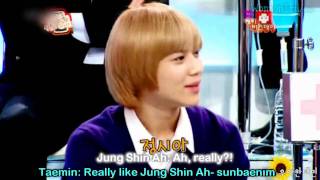 (Eng) 101011 SHINee Taemin explains his ideal girlfriend