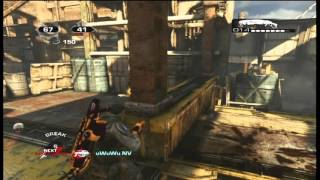 Gears of war 3 Ranked King of the hill full 5's 10