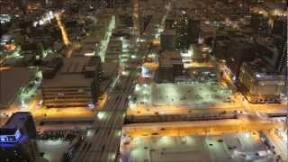 Amazing view　 札幌　夜景　札幌ＪＲタワー　冬の絶景