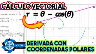 ❄️ Derivada con coordenadas polares | Tangente en un punto | ¡Muy básico!|Cálculo Vectorial