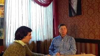 Интервью Дмитрия Минаева с мэром Новомосковска, Виктором Ивановичем Литвищенко