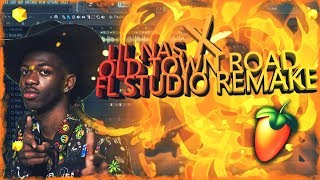 Lil Nas X - Old Town Road (Remix) (ft. Billy Ray Cyrus) | FL Studio Remake