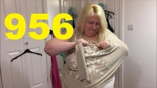 ADELESEXYUK TRYING ON A SNOWFLAKE JUMPER
