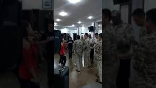 When Indonesian Army dancing