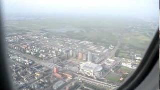 Garuda Indonesia Landing in Amsterdam