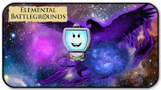 Roblox Elemental Battlegrounds  - Phoenix Element And Space Element Gameplay