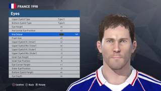 Laurent Blanc face PES 2017