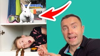 Играем в Прятки с Собакой в Своем Доме  Воскресный Влог от VD Dasha