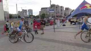 Чемпионат Украины по триатлону в г.Днепропетровске 30.05.2015г.